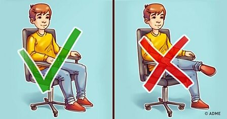 6 способов не навредить здоровью, сидя на рабочем месте