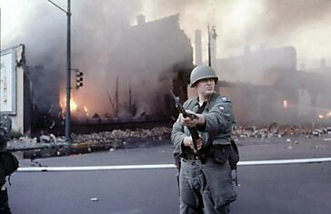 Американский бунт. Детройт, 1967 год (22 фотографии)