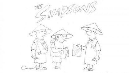 Как создаются мультфильмы "Симпсоны" (21 картинка)