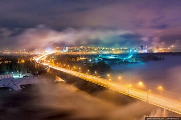Фотопрогулка по зимнему Красноярску