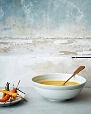 Восхитительный крем-суп из моркови и имбиря