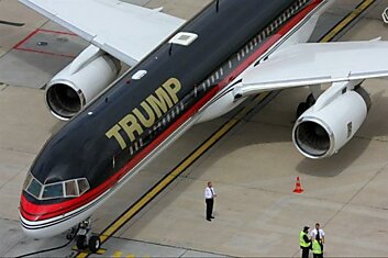 ...Боинг 757... владелец – Дональд Трамп, миллиардер, США