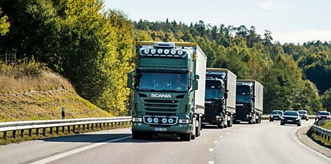 Scania испытает в Сингапуре колонну беспилотных грузовиков