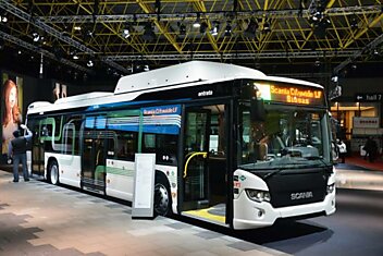 Автобусы Scania переходят на электричество