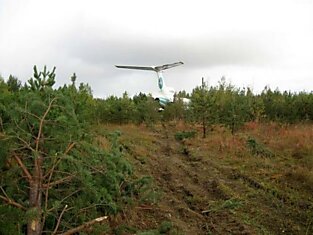 Ту-154М АК Алроса, аварийная посадка в Ижме