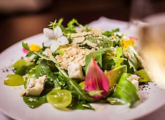 Зеленый салат на ужин от шеф-повара на диете Андрея Дромова