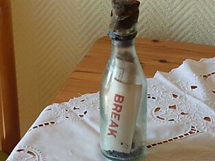 В Германии нашли бутылку с запиской, которая провела в море 108 лет