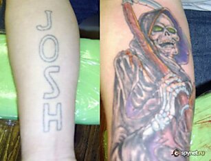 Убираем ненужные татуировки (18 фото)