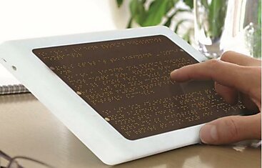 Электронная книга для слепых со шрифтом Брайля