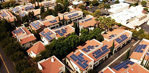 Солнечные панели на крышах обеспечат США 25% необходимого электричества