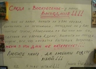 15 Домашних Записок, Наполненных Юмором И Сарказмом