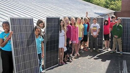 Школьники перевели свой класс на возобновляемые источники энергии