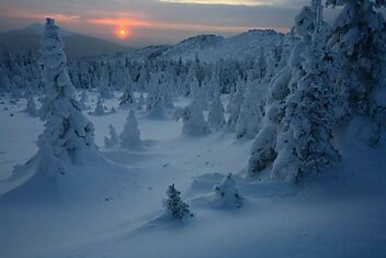 Зима на Урале (23 фотографии)