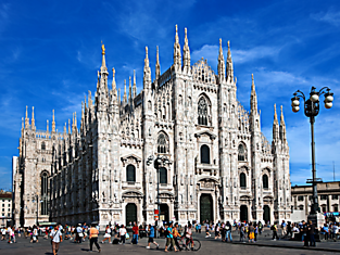 Милан — город сотен достопримечательностей