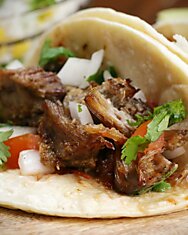 Slow Cooker Carnitas For Tacos And Burritos. Тиховарка для тако и буррито