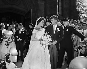 Свадьба Джона Кеннеди и его Жаклин