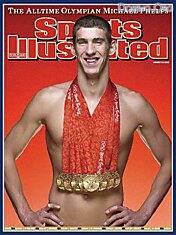 Майкл Фелпс (Michael Phelps) стал сенсацией Олимпиады-2008, завоевав 8 золотых медалей