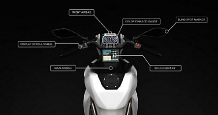 Иж-1 – концепт гибридного мотоцикла (9 фотографий)