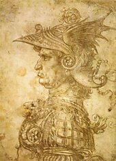 Чем рисовал Леонардо да Винчи