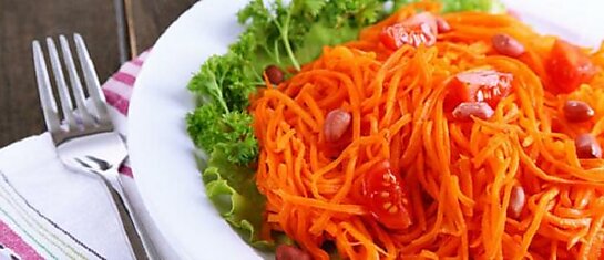 Рецепт салата с морковью и горчицей