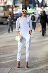 Как носить белый деним: модные советы трендсеттеров