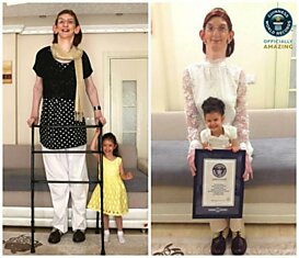 11-классница из Турции стала самой высокой девушкой на планете