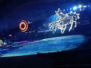 Репетиция торжественного открытия Олимпийских игр Сочи 2014