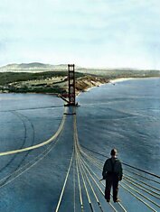 Строительство моста золотые ворота, 1933-1937