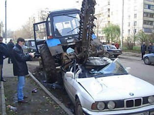 Московская резня бензопилой (3 фото)