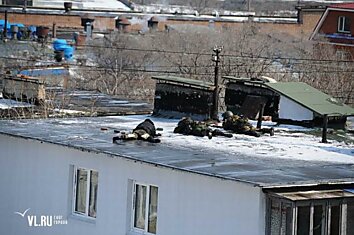 Спецоперация во Владивостоке (фото и видео)