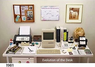 Как изменился рабочий стол за 34 года + видео