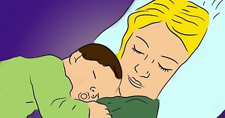 Стоит ли тревожиться, если ребенок спит с полуоткрытым ртом или глазами