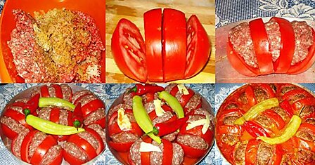 Запеченные помидоры с фаршем по-арабски: блюдо, которые станет фаворитом на твоем праздничном столе!