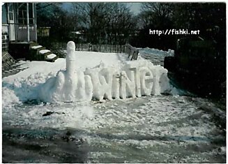 А в Москве уже снег был. А люди где-то так с зимой борятся