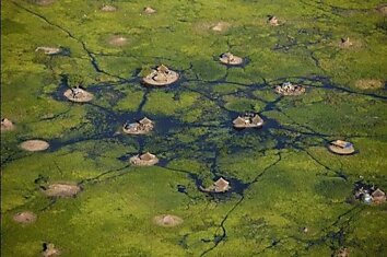 Судд - болото в Южном Судане