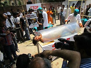 В Индии запретили тестировать мыло и порошок на животных