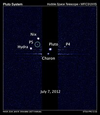 New Horizons прислал качественные фото малых спутников Плутона: Никты и Гидры