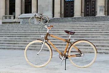 Эко-велосипед с бамбуковой рамой