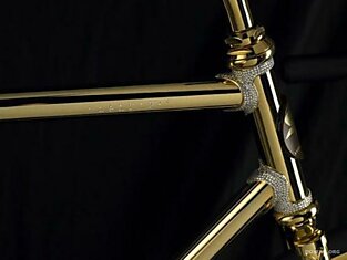 Велосипед из золота (12 фотографий)