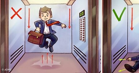 Как выбраться живым из падающего лифта