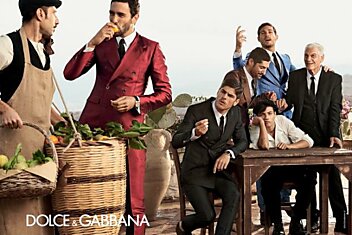 Мужская коллекция Dolce&Gabbana #2, Весна-лето 2014