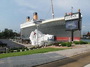 Музей Титаника в Брэнсоне....