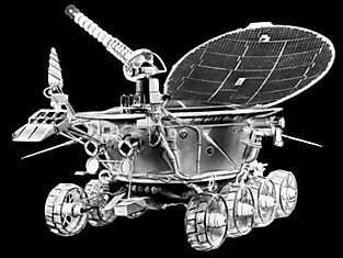 Луноход-1. Первая колея на Луне