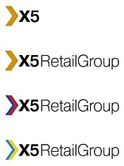 Компания Imagedesign разработала фирменный знак и логотип X5 Retail Group