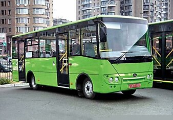 Гибридный автобус. Украинско-Российская разработка