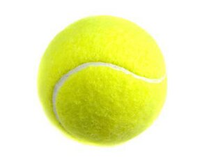 Удачное применение для теннисного мячика