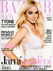 Lindsay Lohan in Czech Harper's Bazaar (3 фото)