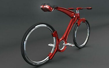 Оригинальный концепт велосипеда будущего