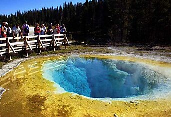 Необычный водоем (11 фотографий)