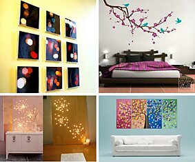 Декорирование стен: 29 творческих идей